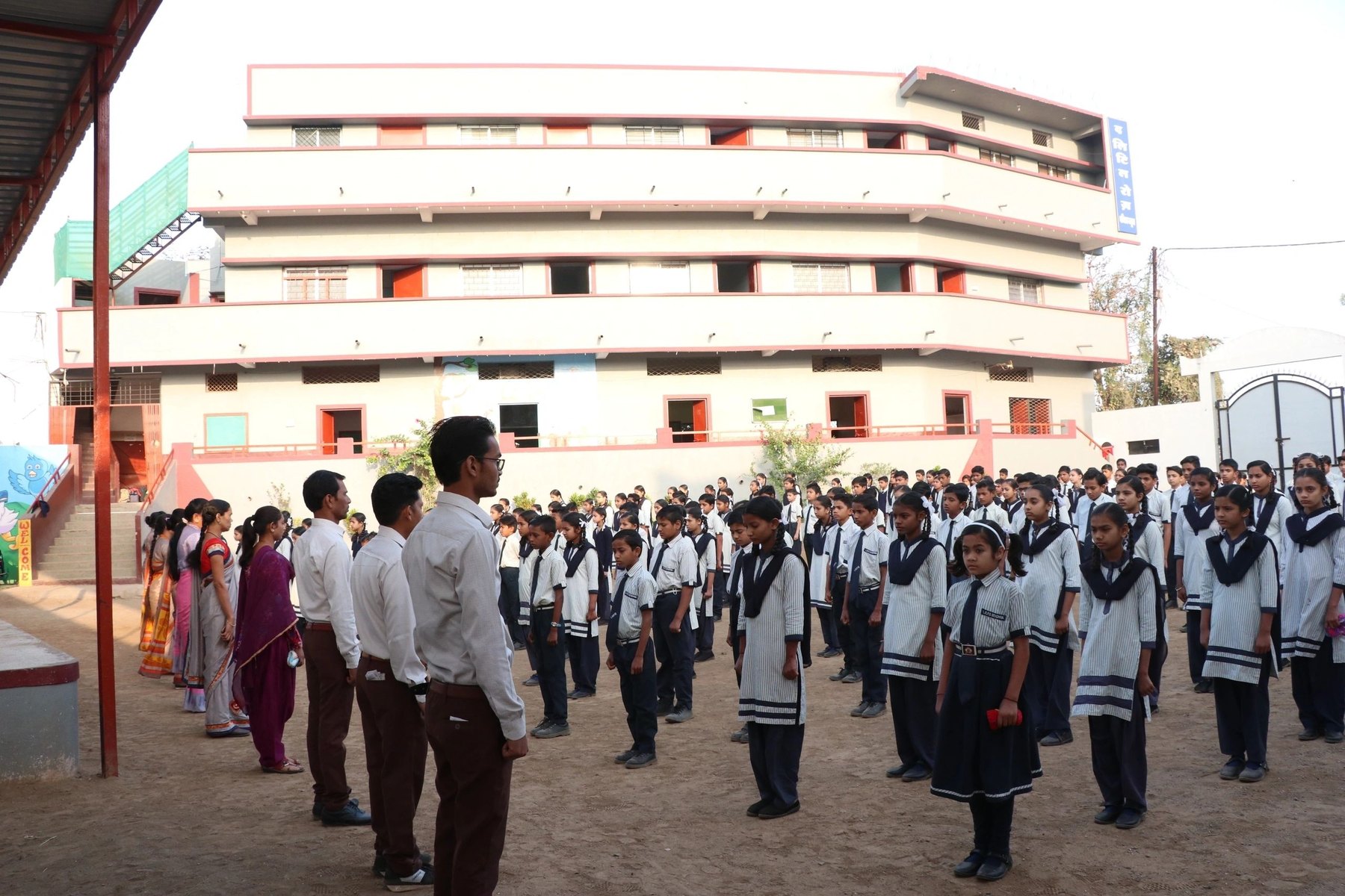 LRPS school event with students